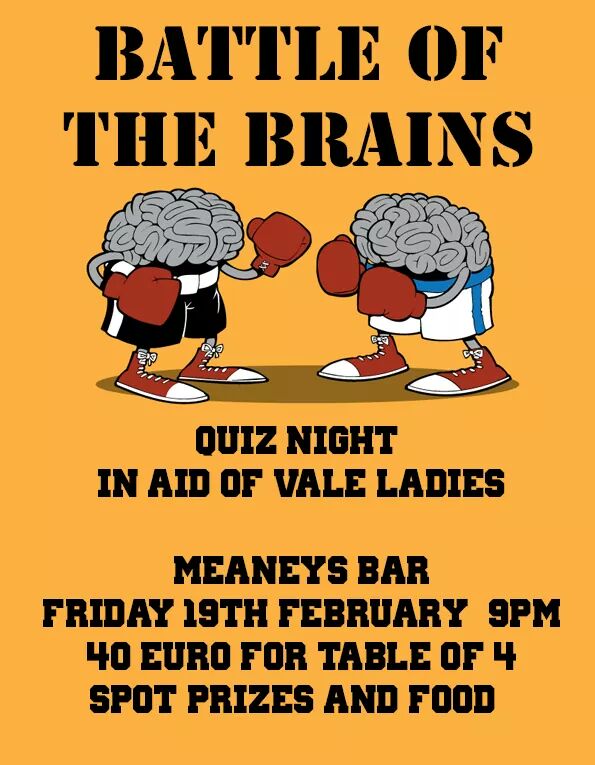 vale quiz night